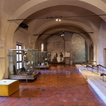Rocca Sforzesca - Collezioni d'armi e di ceramiche